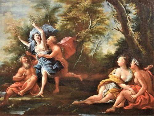 Apollo and Daphne   Michele Rocca (1666-1751)